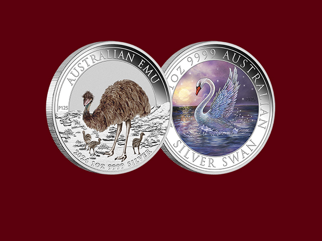 Australian animal coins 2024   The Perth Mint