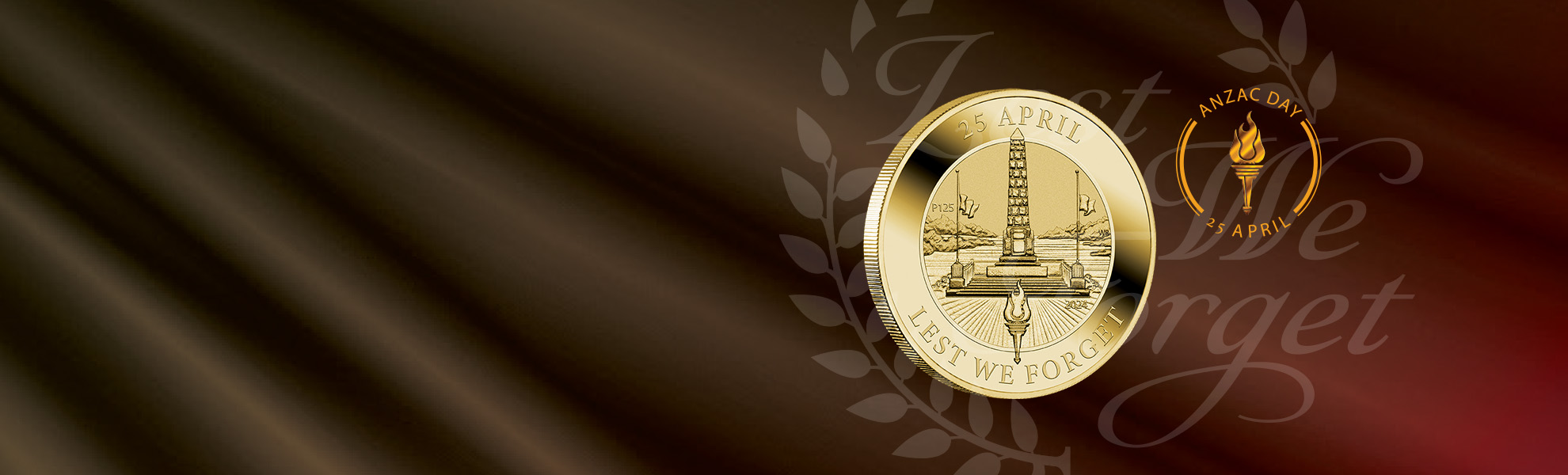 Anzac Day 2024 Coin in Card - The Perth Mint