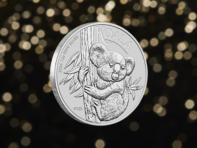 Australian Koala 2024 1oz Silver Bullion Coin   The Perth Mint