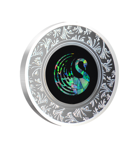 media transparent 400x426 Swan medallion3