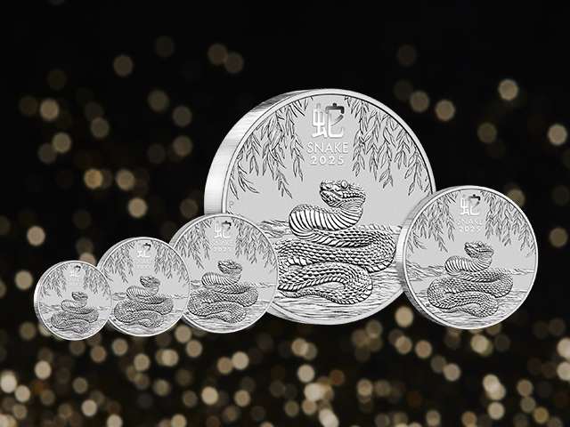 Bullion Lunar Snake   silver coins
