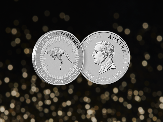 2024 Australian kangaroo platinum coin