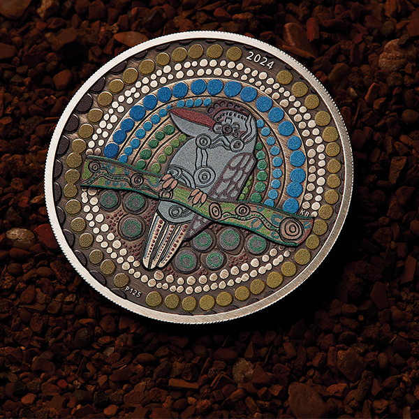 Kookaburra ka ka 2024 coin 600X600