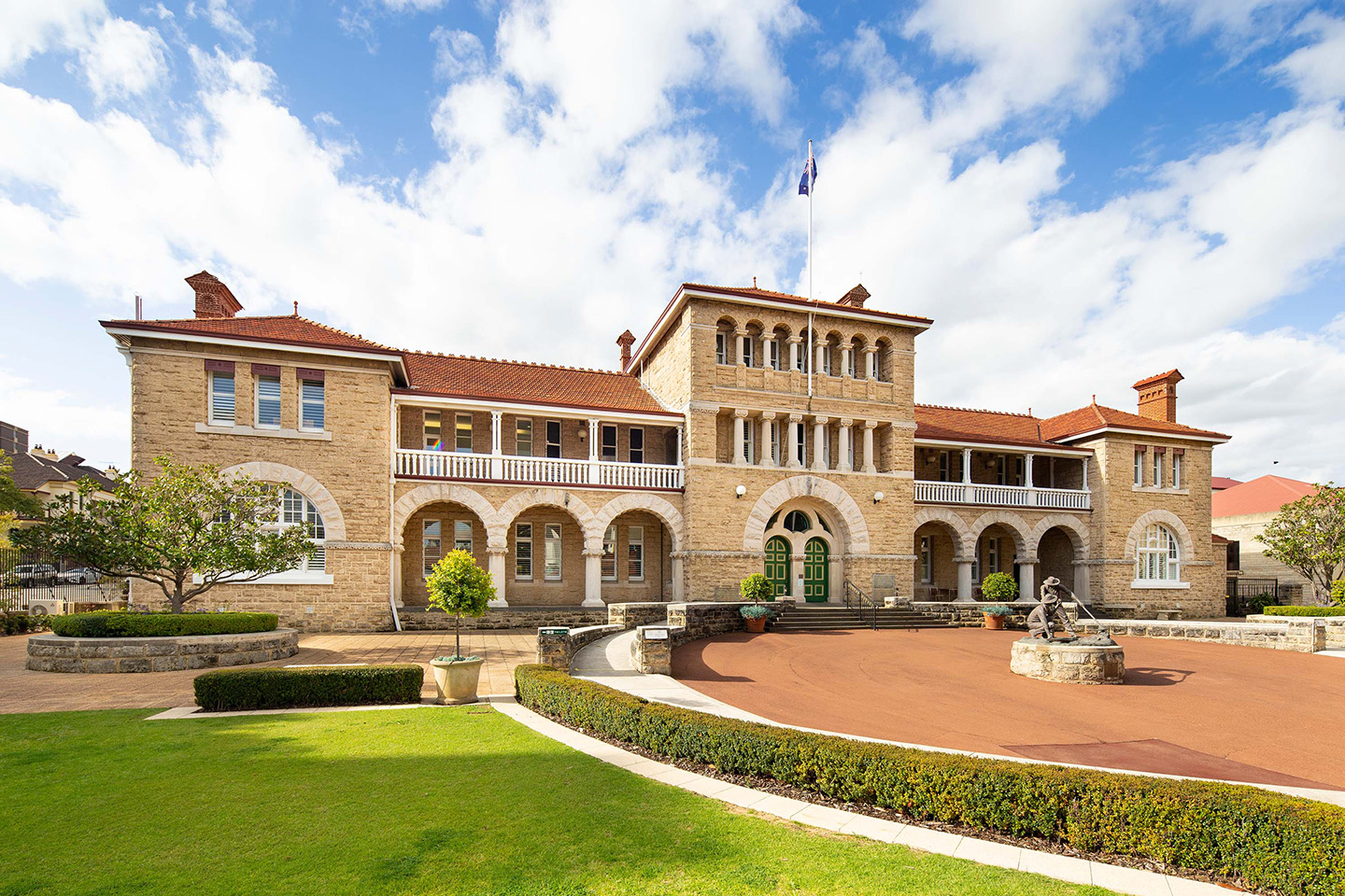 Exterior of The Perth Mint.