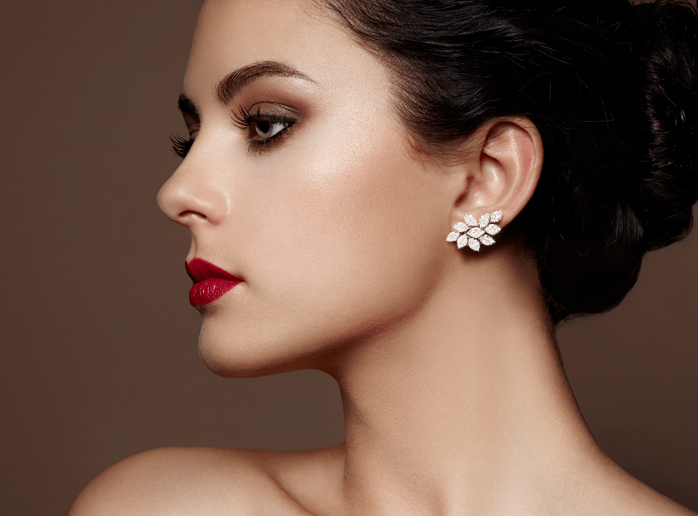 Earrings available at The Perth Mint jewellery store. 
