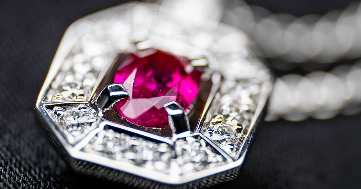 Ruby necklace