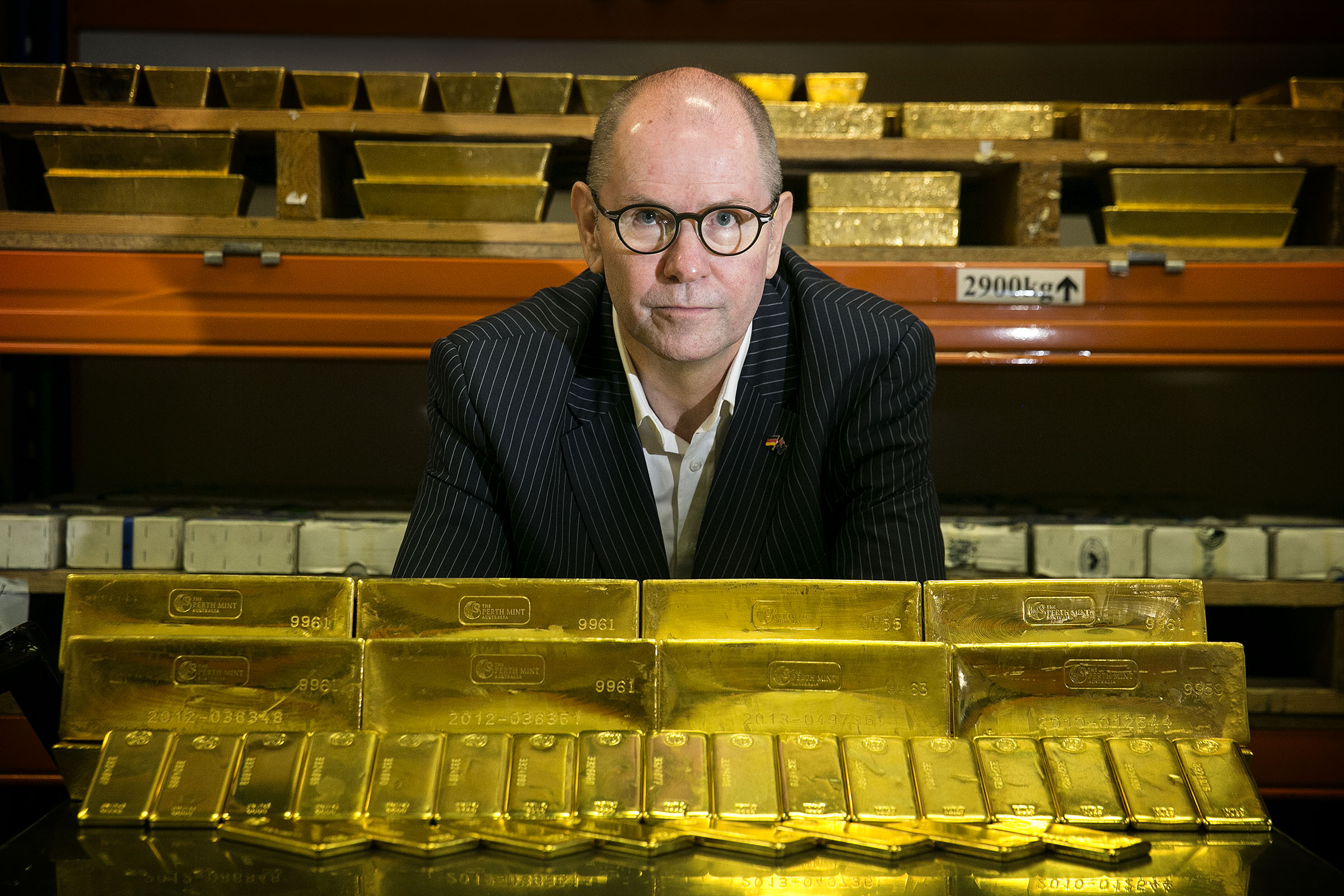 The Perth Mint's CEO Richard Hayes