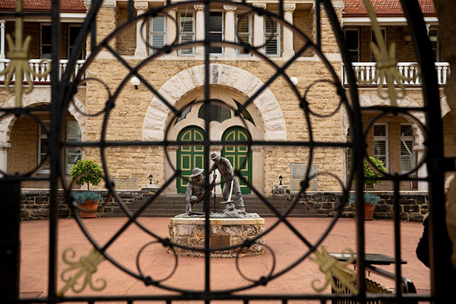 The Perth Mint front gate