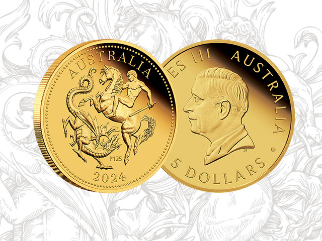 The Perth Mint’s 125th Anniversary Australia Quarter Sovereign 2024 Gold Proof Coin