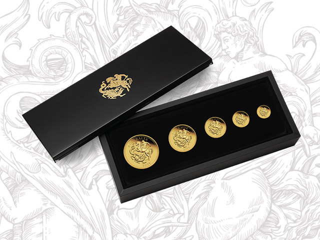 The Perth Mint’s 125th Anniversary Australia Sovereign 2024 Gold Proof Five Coin Set