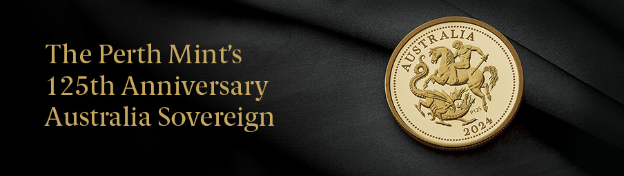New - The Perth Mint 125th Anniversary Australia Sovereign