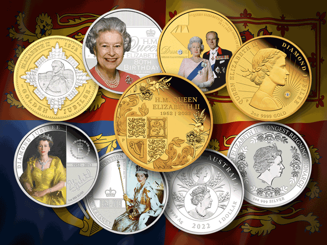 QEII   A celebration in coins 640x480