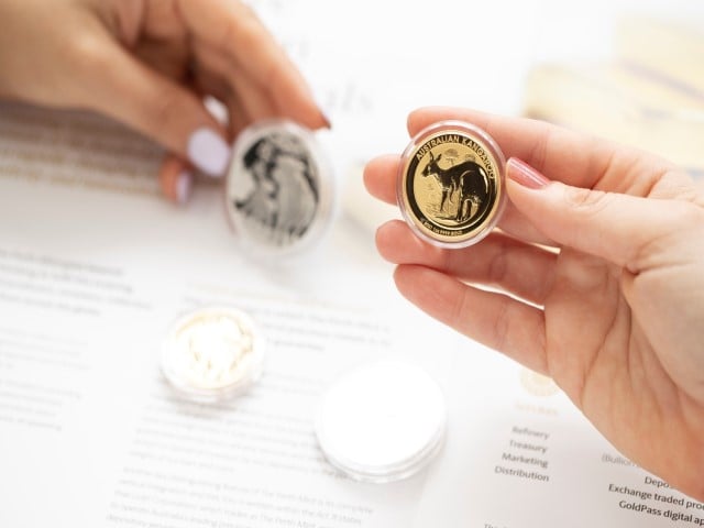 mixed bullion and numismatic