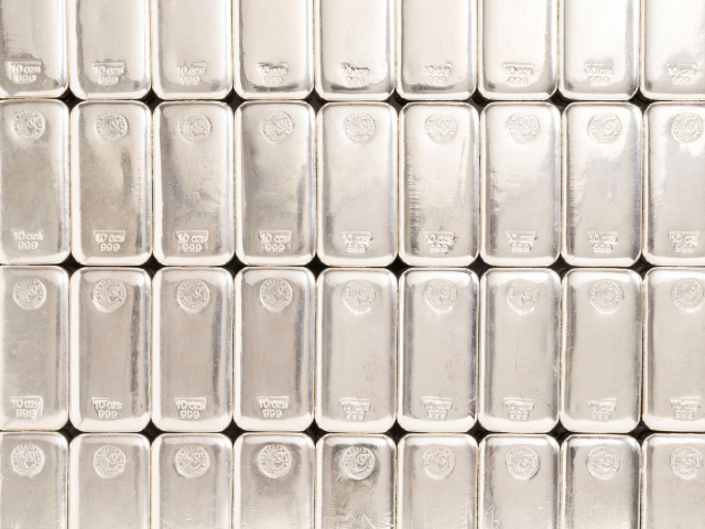 Perth Mint Silver Cast Bars