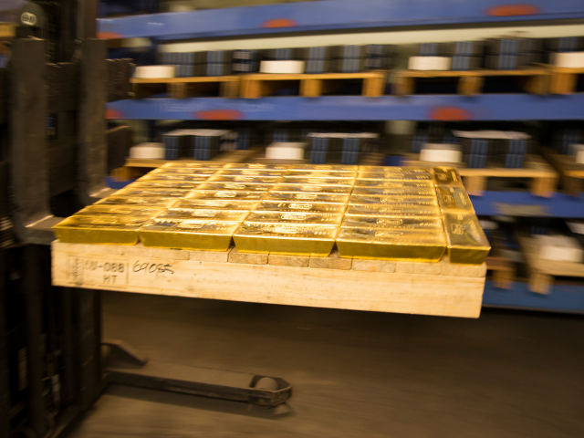 Gold pallet