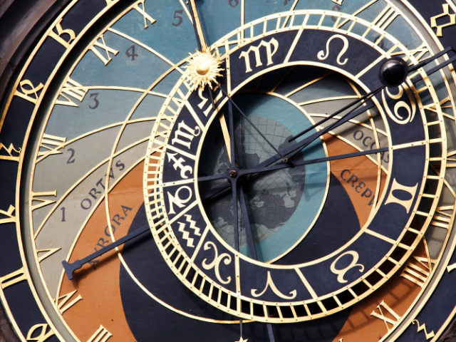 a clock face